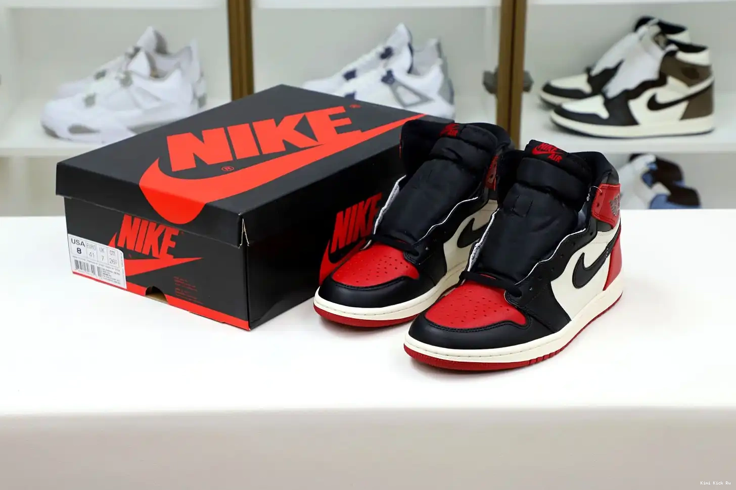 JORDAN AIR OG HIGH 'BRED TOE' RETRO Kimikick 1 0803